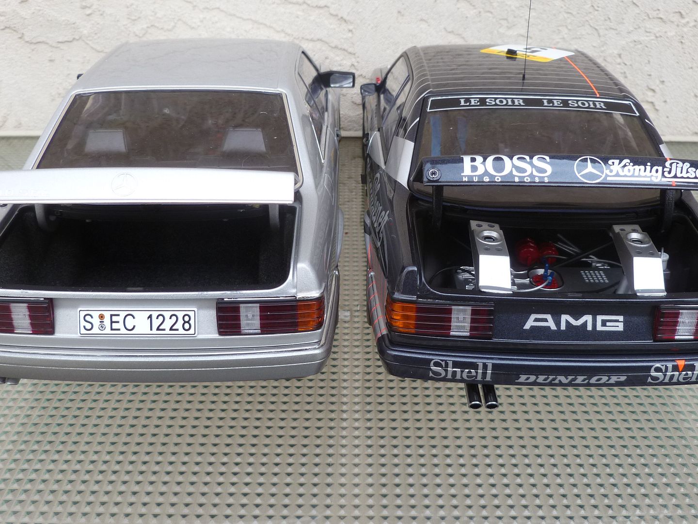 AUTOart 1/18 – Mercedes 500 SEC AMG #5 – 24 Heures Spa 1988 – Heyer / Mertes / Wess